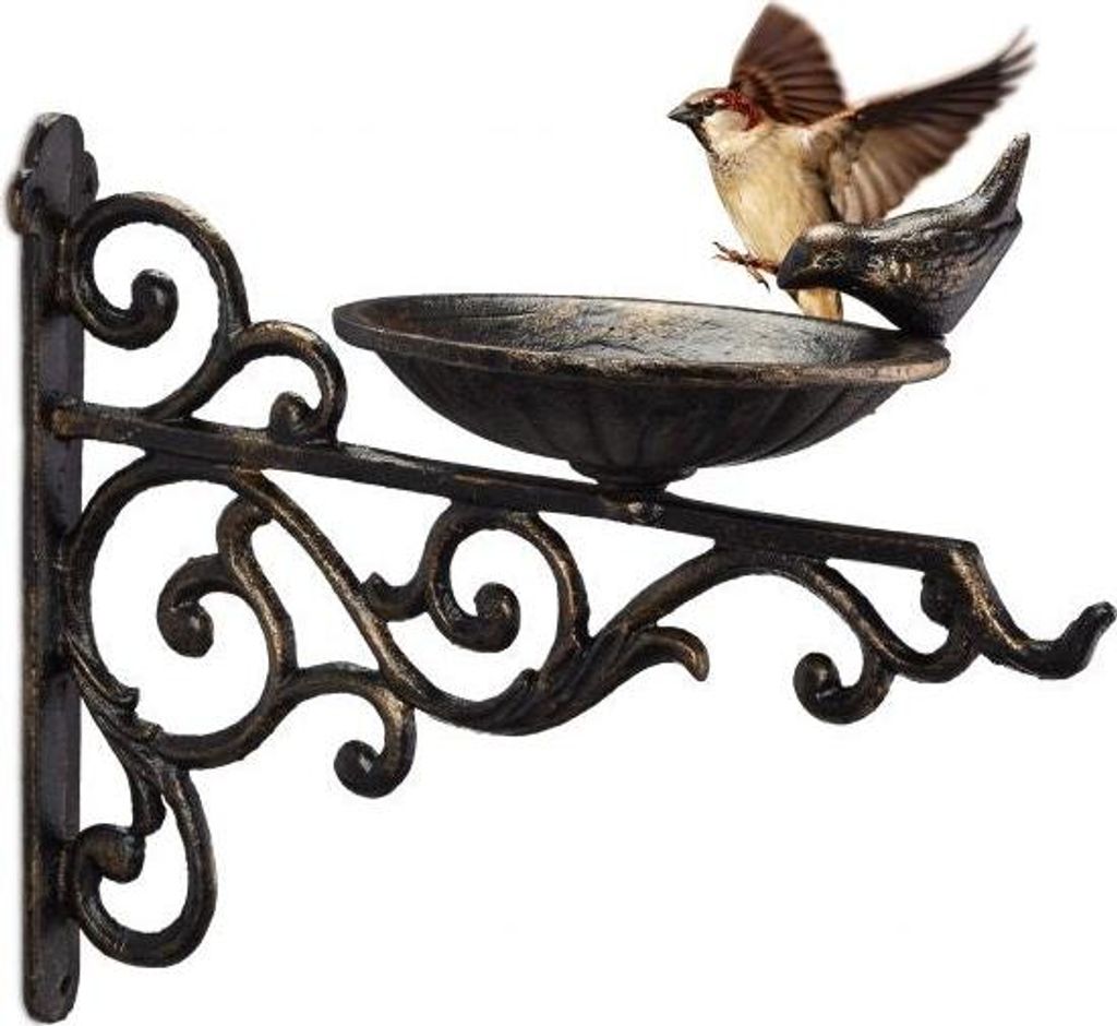 Vogelbad aus Gusseisen