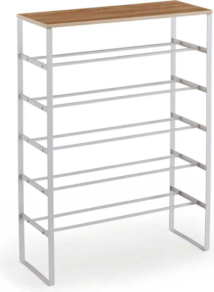 xonox.home Mobile Scarpe Bianco Artisan 66x90x25 cm - Home Decor