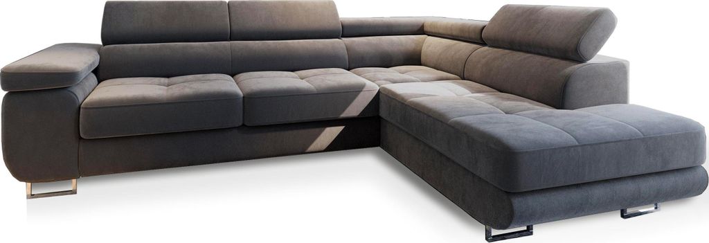 Masseno Ecksofa SELVA R-S mit Schlaffunktion L-Form, Sofa Produktbild 