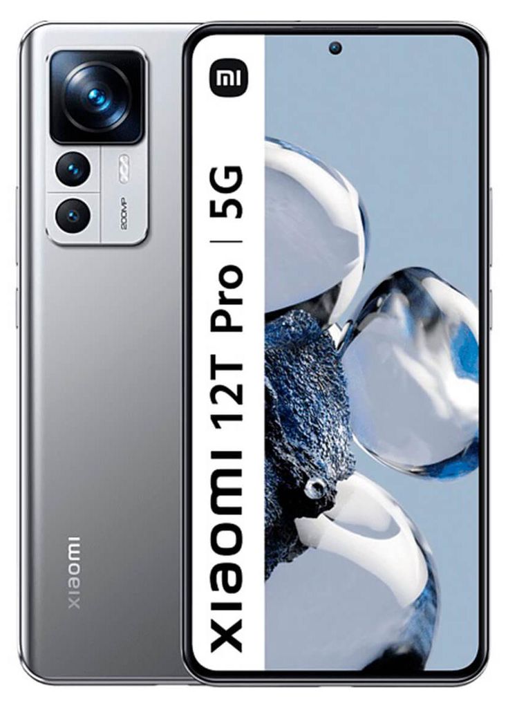 Xiaomi 12T Pro 5G (8GB+256GB) silber Produktbild 