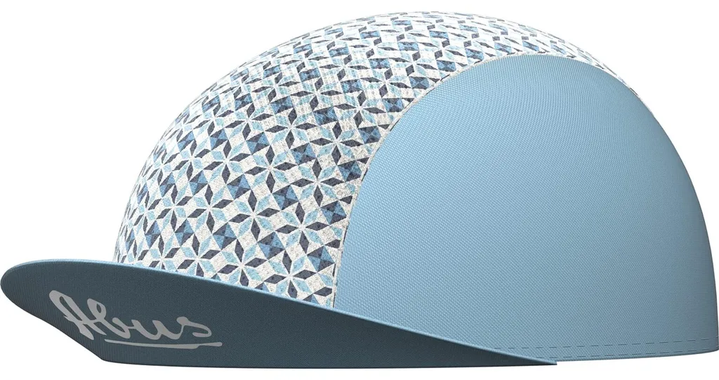 Casquette de Vélo de Route Abus Race Cap Porto Blue pour Cyclistes Pro