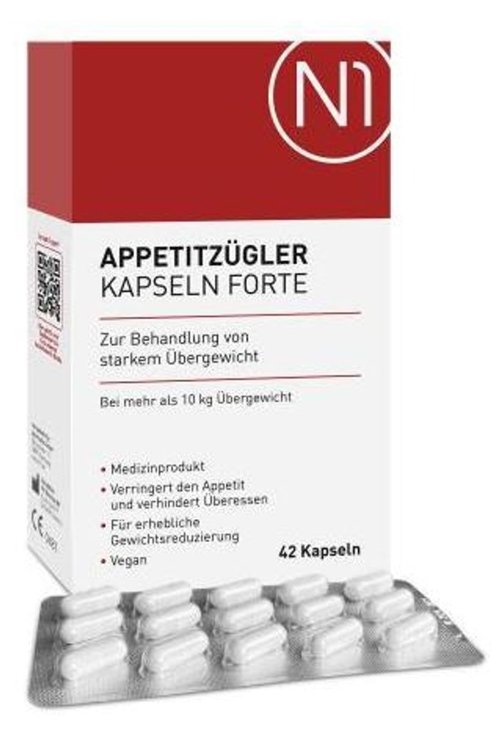 N1 Appetitzügler Kapseln forte 42 St Produktbild 