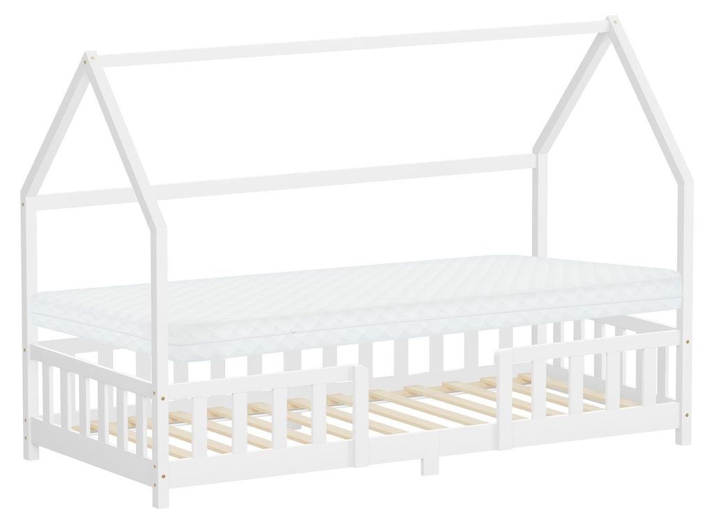 ML-Design Kinderbett 90x200cm mit Matratze H:10 Produktbild 