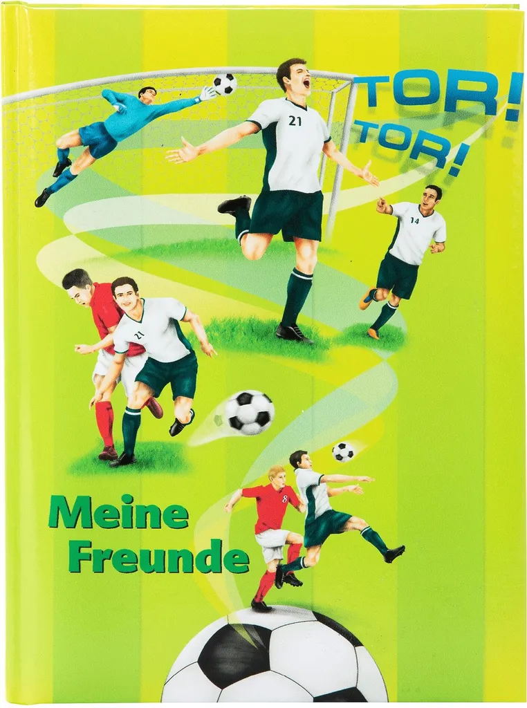 Goldbuch Libro Amici Calciatore 15x21 cm - 88 Pagine per Piccoli Campioni