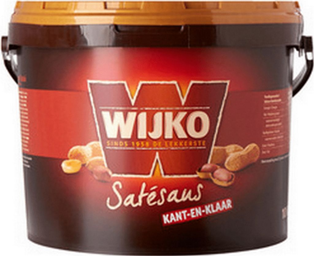 Wijko - Erdnusssauce (Servierfertig) - 10 kg Produktbild 