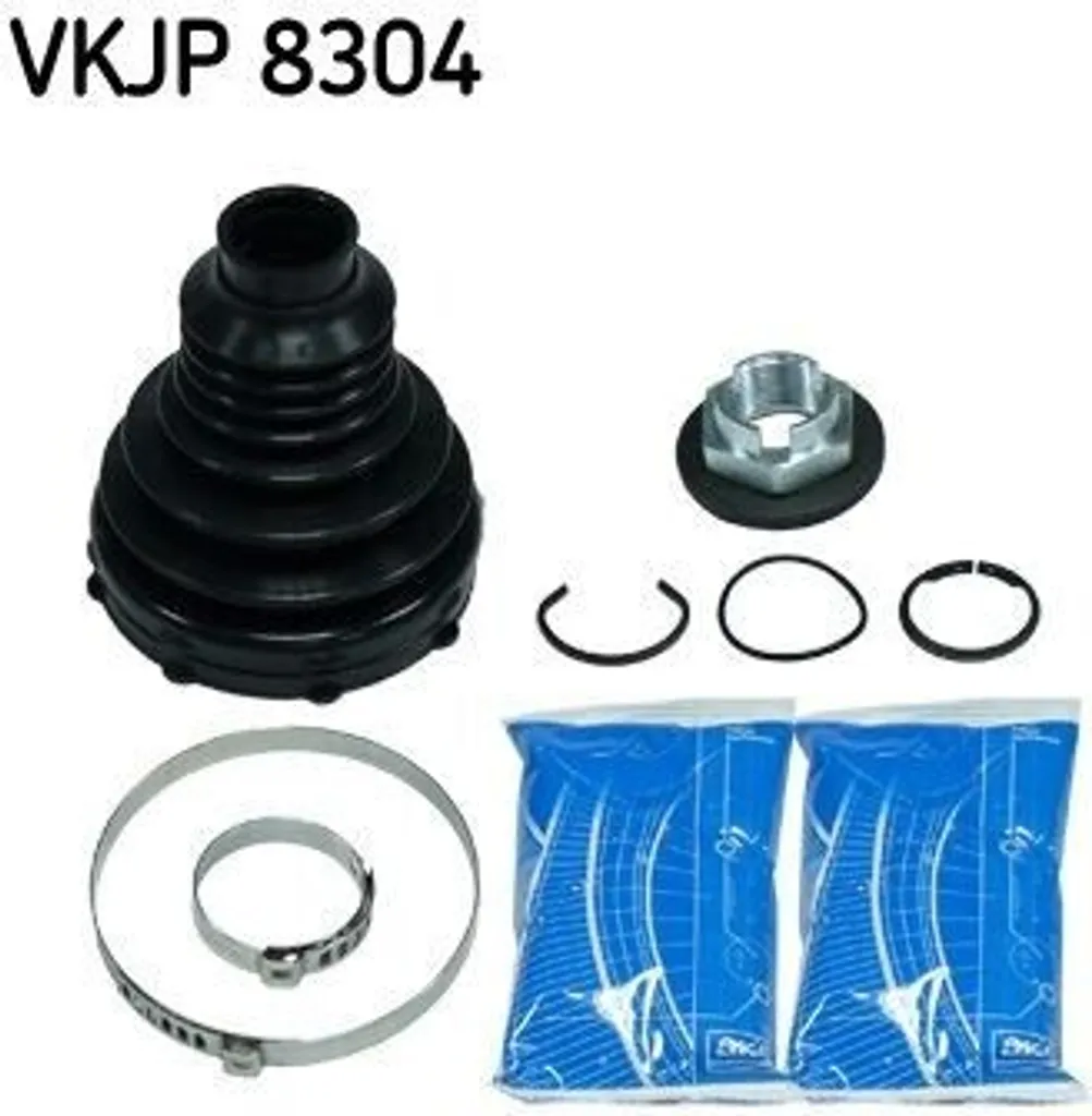 Soufflet arbre d'entraînement SKF VKJP 8304 haute résistance pour Ford