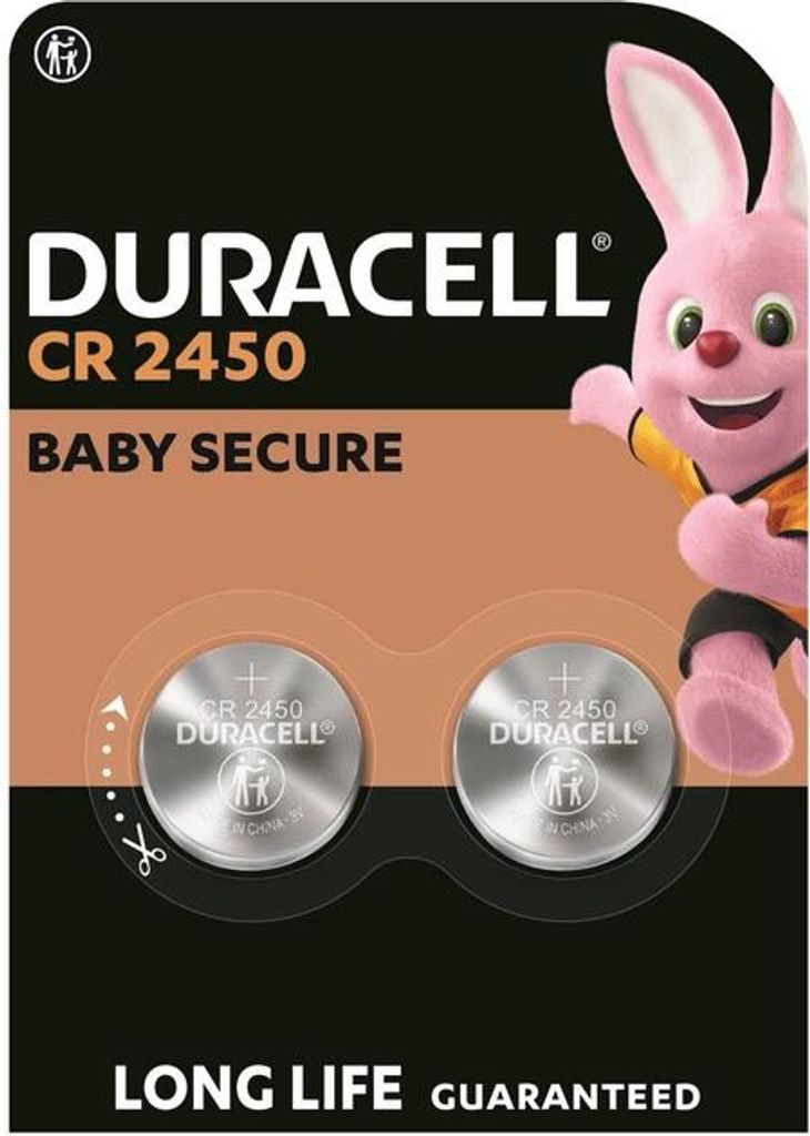 DURACELL 152137 Batterie Lithium, Knopfzelle, CR2450, 3V Obrázek produktu 