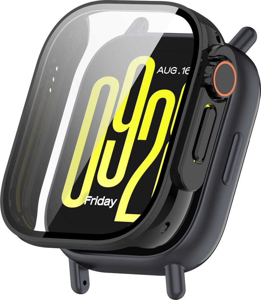 INF Redmi Watch 5 Active Schutzhülle mit gehärtetem Glas Displayschutz