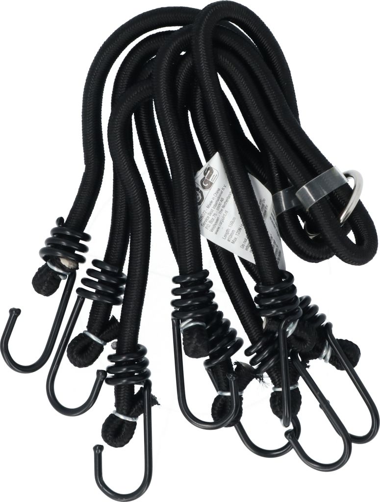 Carpoint Cinghia per bagagli Ø 8 mm, 8 ganci, 30-55 cm Immagine del prodotto 