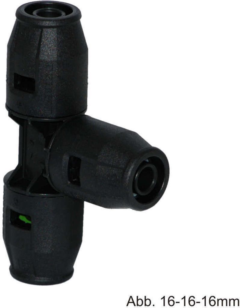 Geberit PushFit T-Stück 20 x 20 x 16mm PVDF