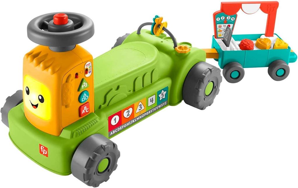 Fisher-Price 4-in-1 Markt-Traktor zum Aufsitzen + Produktbild 