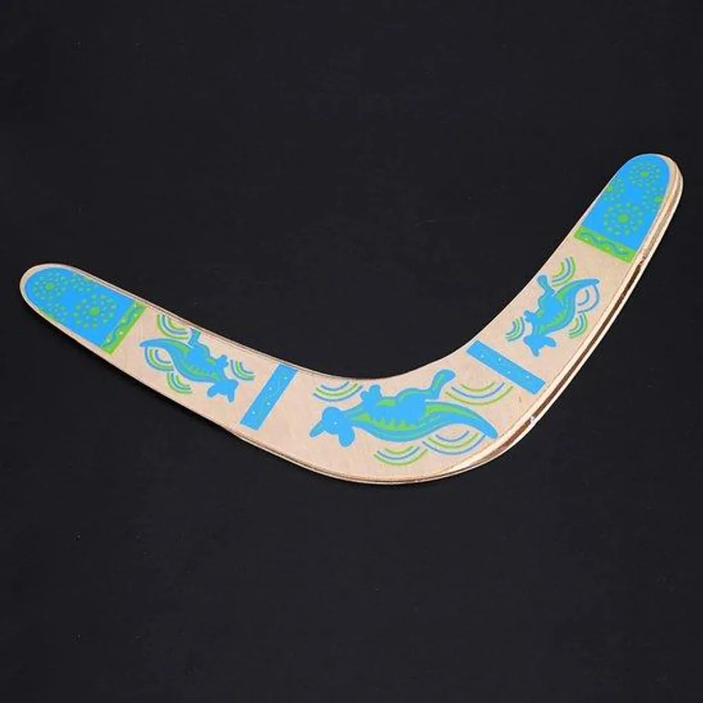 Boomerang de retour en bois en V : le jouet idéal pour ne plus rien perdre