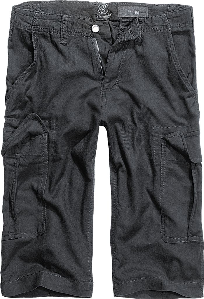 Brandit Damen Havannah Vintage Shorts-kurze Hose, Schwarz Größe M