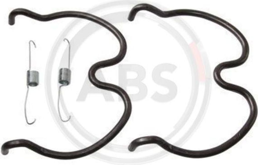 A.B.S. 0837Q Zubehörsatz, Bremsbacken OE kompatibel mit Agila B, Agila A