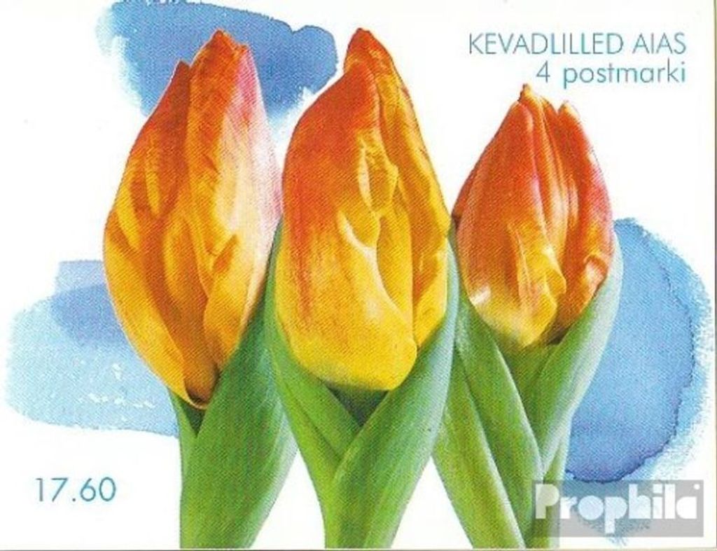Briefmarken Estland 2003 Mi MH3 (kompl.Ausg.) postfrisch Blumen