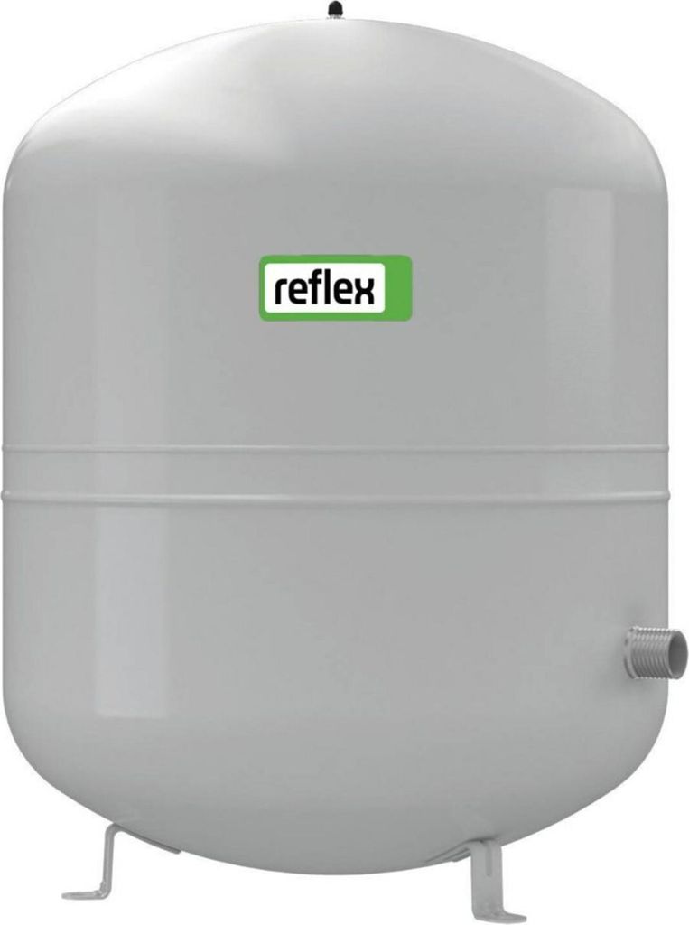 Reflex Membran-Druckausdehnungsgefäß S 80, 10 bar/70 GradC, R 1, grau