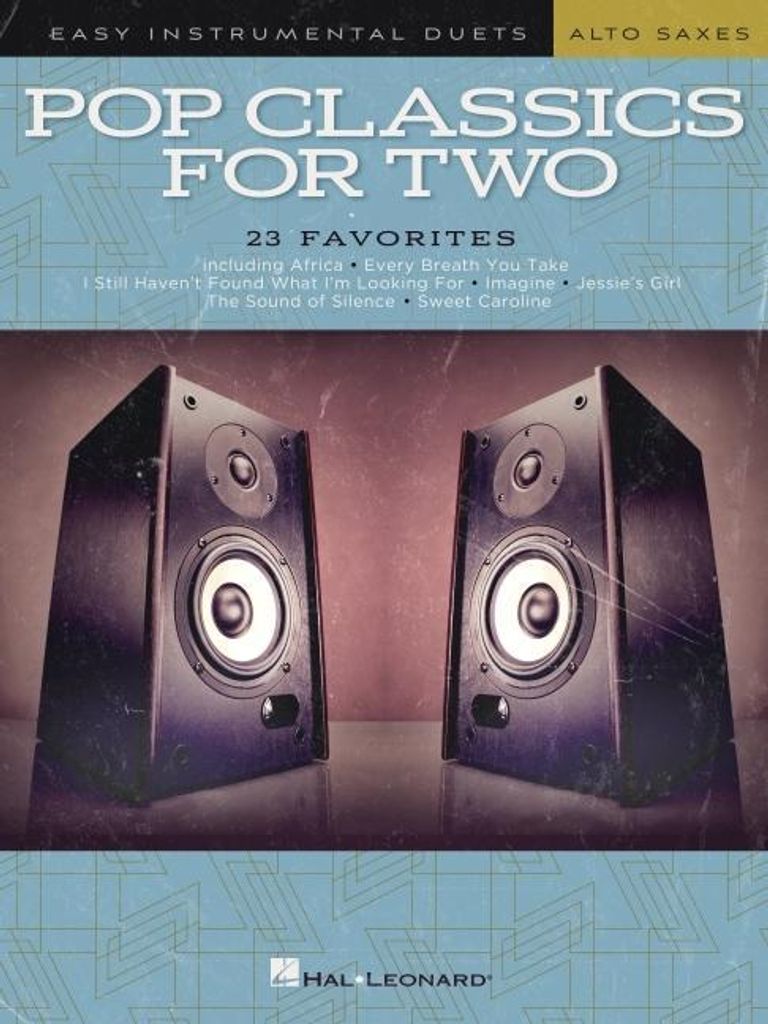Pop Classics for Two Alto Saxophones: Easy Instrumental Duets