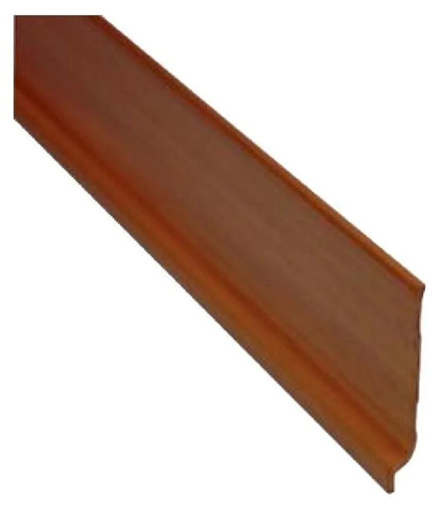 Plinthes en PVC 70 x 9 mm - Acajou élégant - Rouleau de 2 mètres