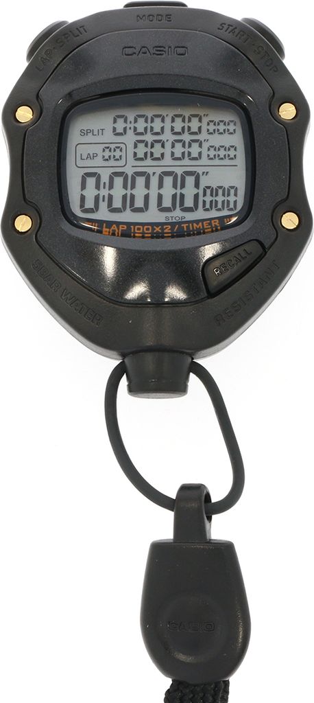 Casio Handstoppuhr Schiedsrichter-Stoppuhr HS-80TW-1EF