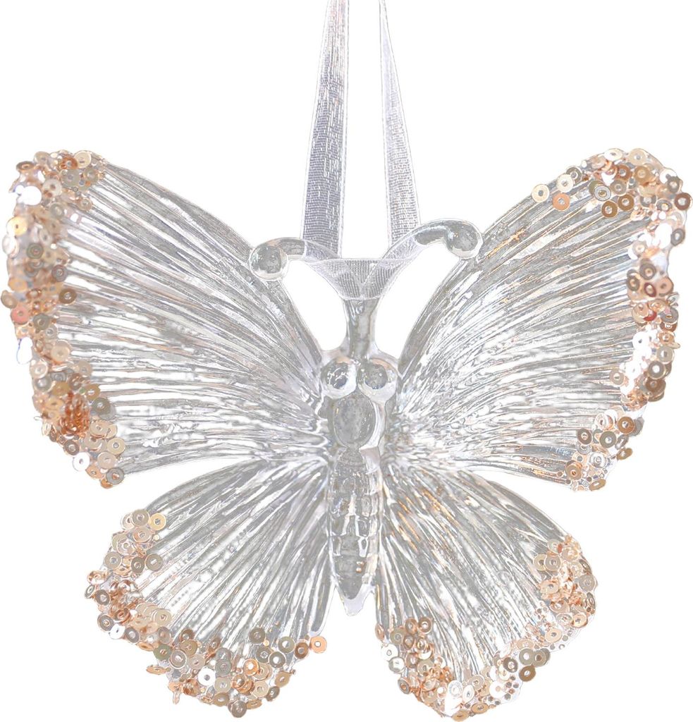 Weihnachtsschmuck Glitzer Pailletten Transparente Schneeflocke Balletttänzerin Hängender Schmuck Festliche Dekoration