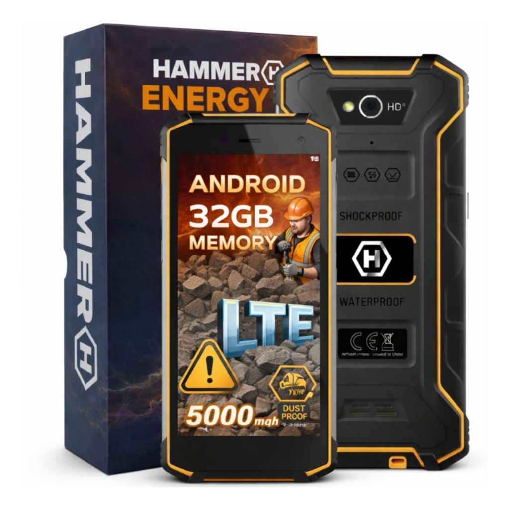 myPhone Hammer Energy 2, 14 cm (5.5"), 3 GB, 32 GB, 13 MP, Zdjęcie produktu 