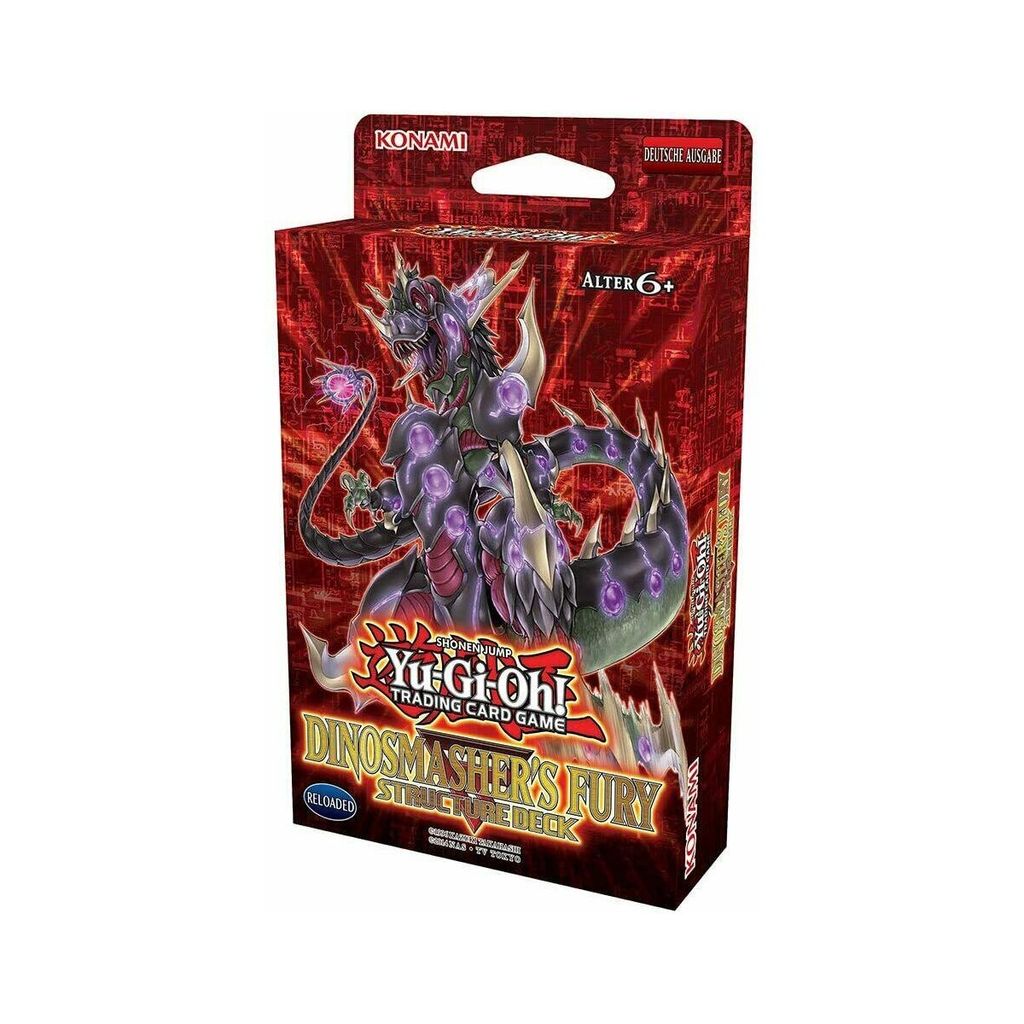 Yu-Gi-Oh! Dinosmashers Fury Structure Deck deutsch Produktbild 