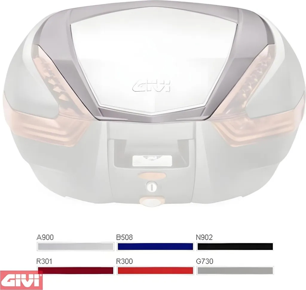 Coperchio Givi V47 V56 Rosso Ferrari | Cover Verniciata per Bauletto Moto