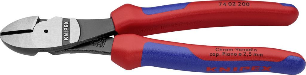 Knipex Kraftseitenschneider DIN ISO 5749 Länge 200mm Produktbild 