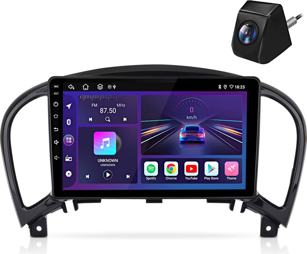 2+64G Für Nissan Juke J15 2010-2014 Carplay Autoradio Produktbild 