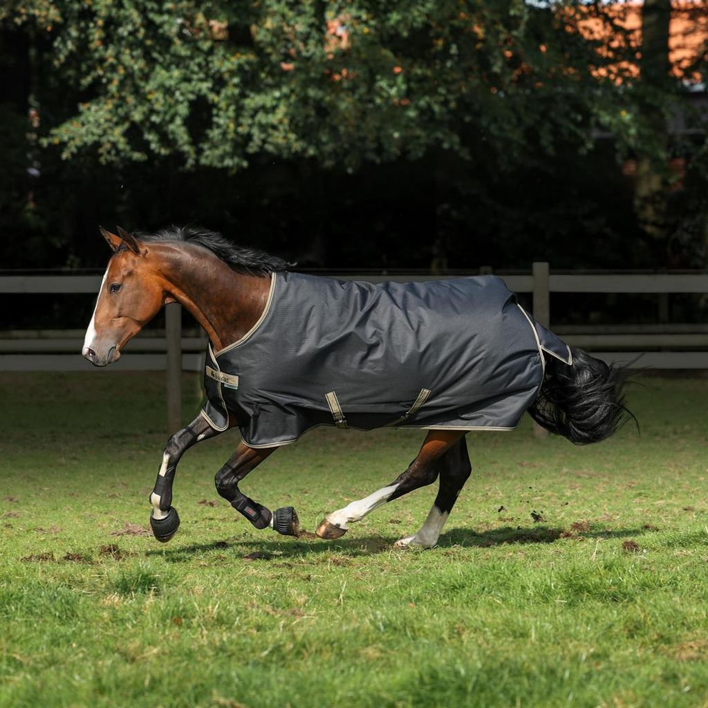 BUCAS Freedom Turnout light 0g Weidedecke/Regendecke black/taupe, Buc17_Gr.:100cm