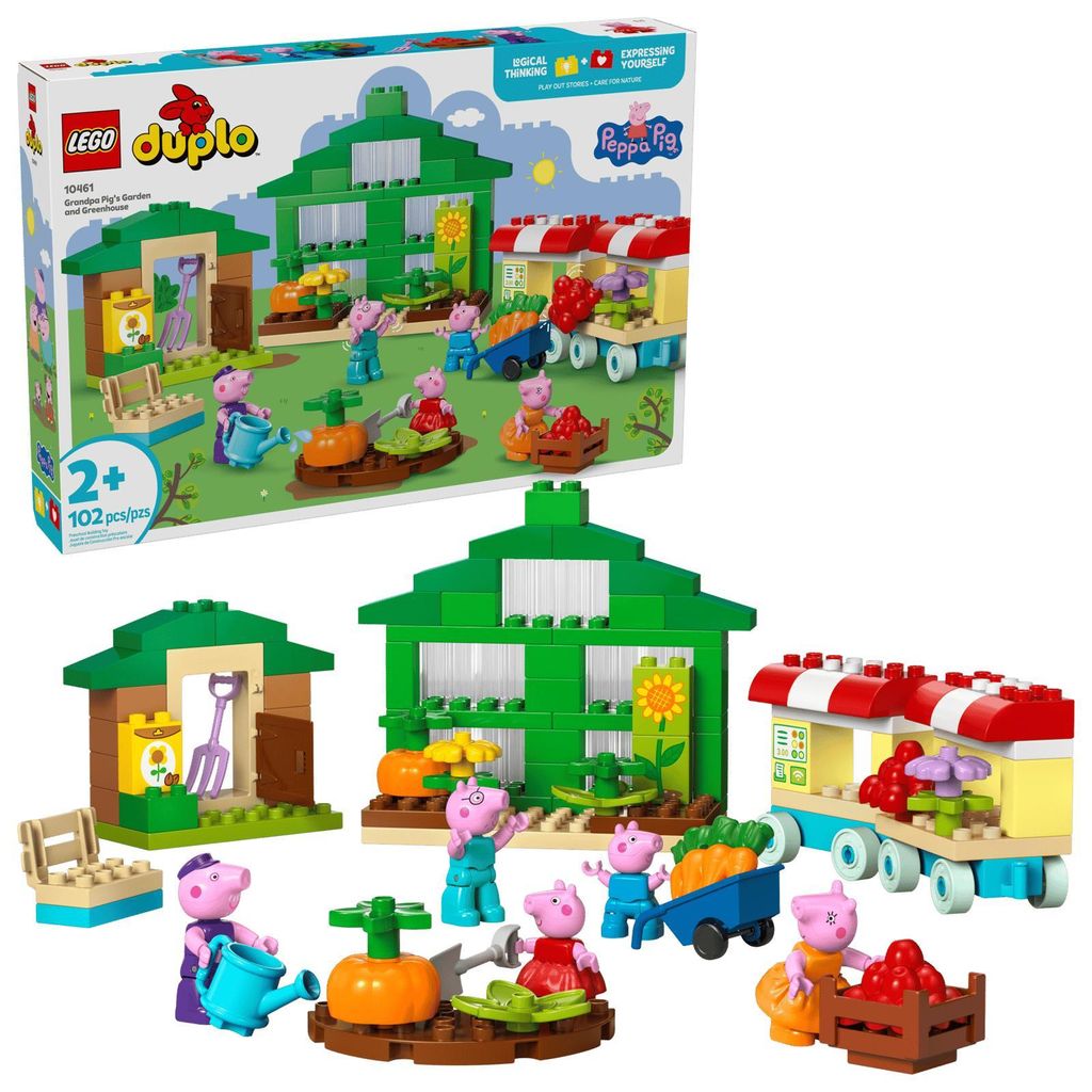 LEGO DUPLO Dědečkova zahrada a skleník, Sada na stavění, 2 Obrázek produktu 