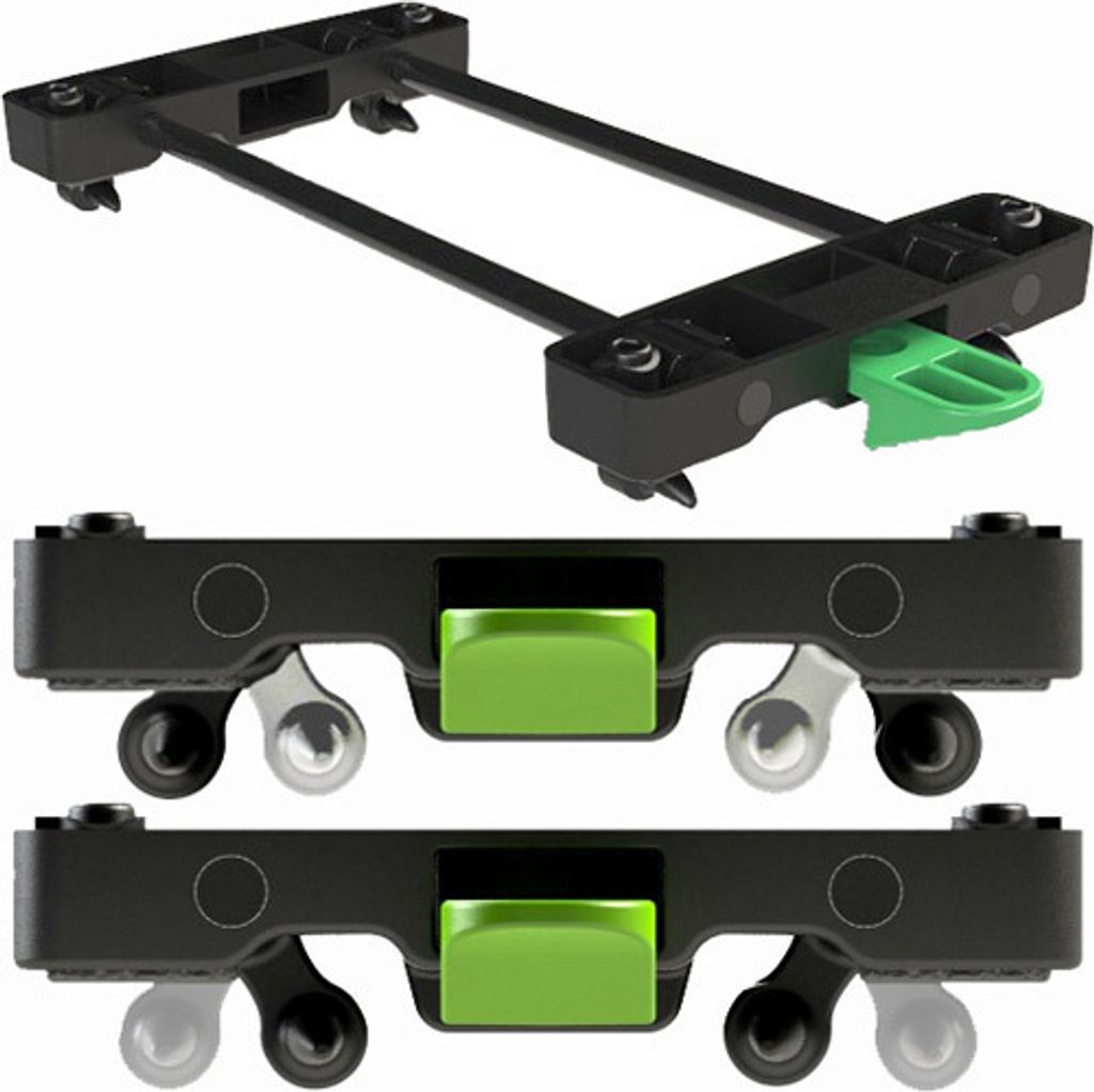 Racktime 17017 Systémový adaptér Snapit s rozstupom otvorov Obrázok produktu 12
