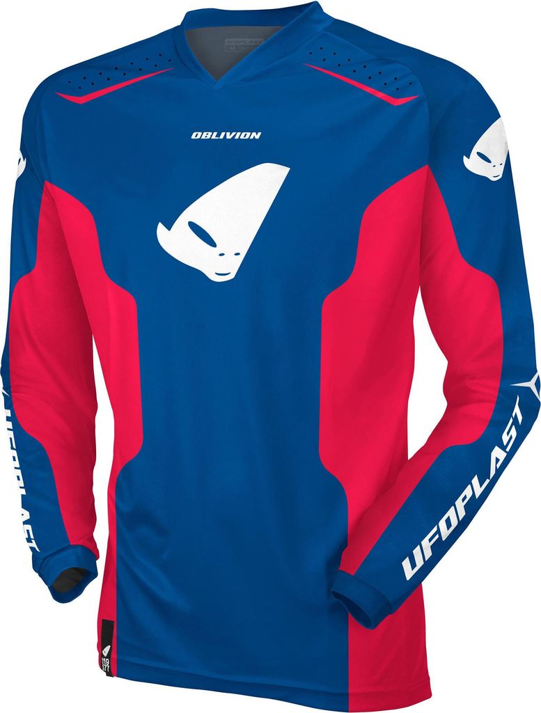 UFO Plast Trikot MX Oblivion MX Trikot UFO Oblivion blau rot Gr. xl