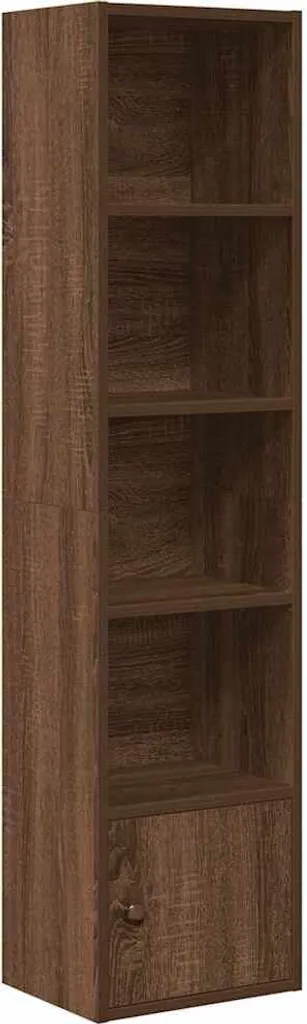 SYFAX Libreria Legno Multistrato Rovere Sonoma - Eleganza Verticale