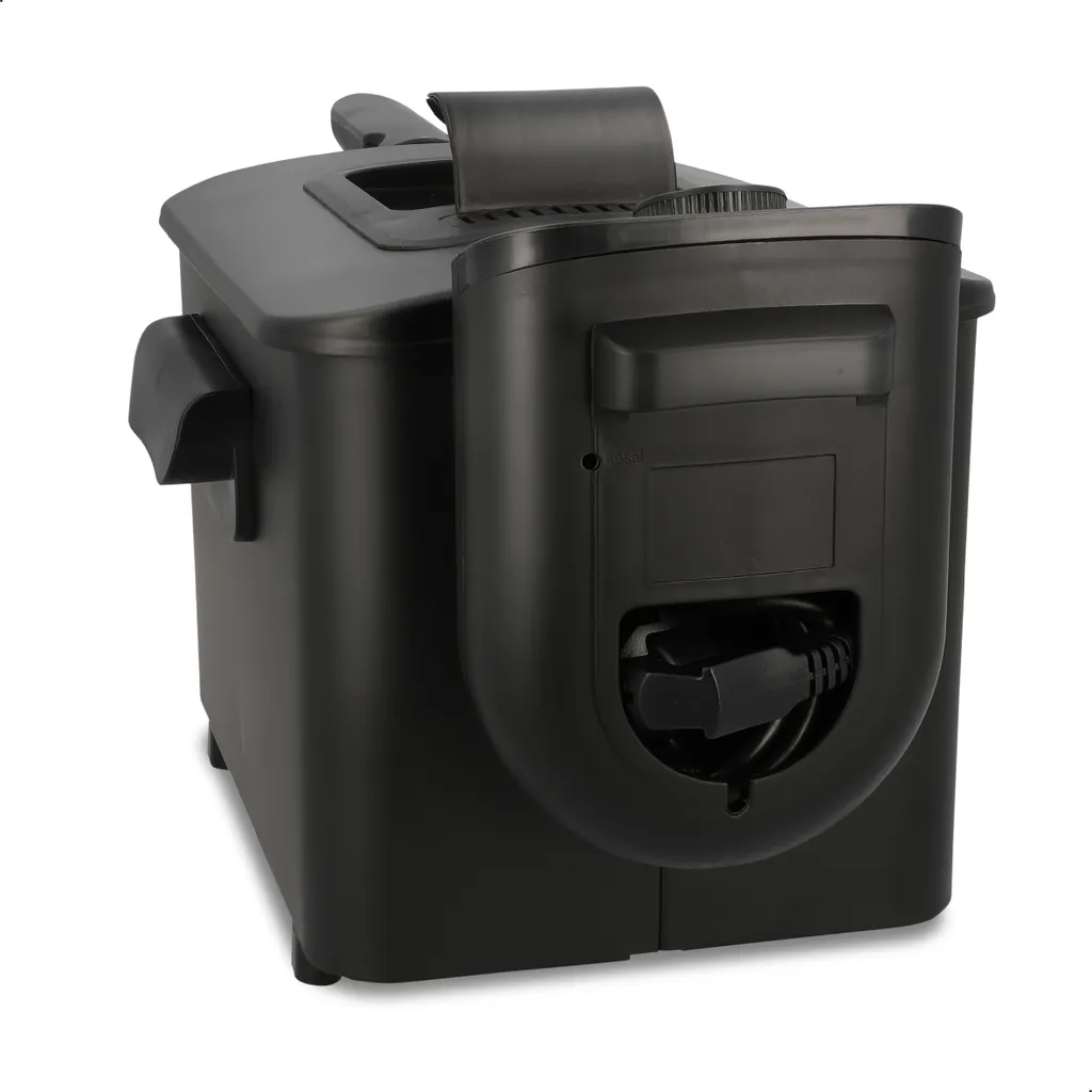 Brabantia Brabantia BBEK1130BK Friggitrice - Friggitrice - 4 litri - 2200 Watt - RVS - Nero - 5