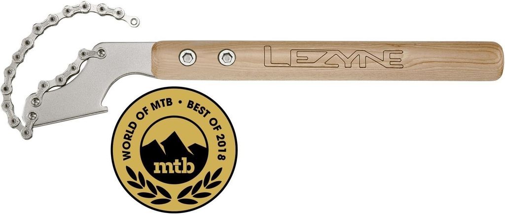 Lezyne Werkzeug Classic Chain Rod für 8/-9/-10/-11-fach Kassetten Werkzeug: Stahl, Griff: Holz
