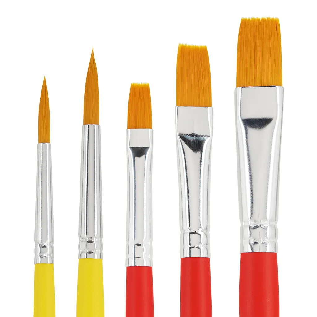 Pinceaux Marabu KiDS Little Artist Set 5 Pièces à Poils Synthétiques