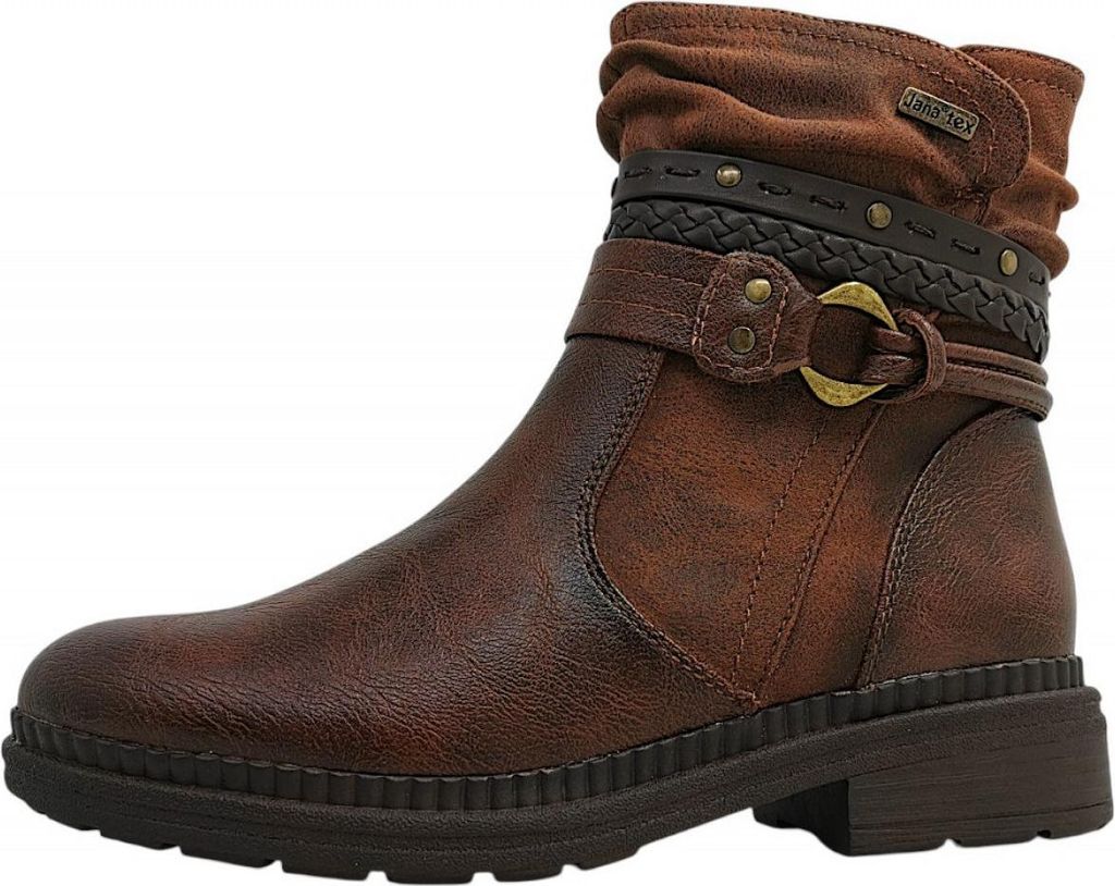 Jana Damen Stiefel in Braun, Größe 40