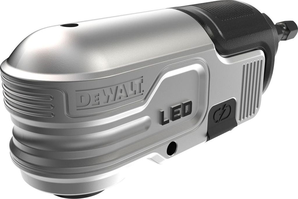 DeWalt Winkelvorsatz für Verwendung mit Schraubern, 1/4, mit integrietem LED-Licht