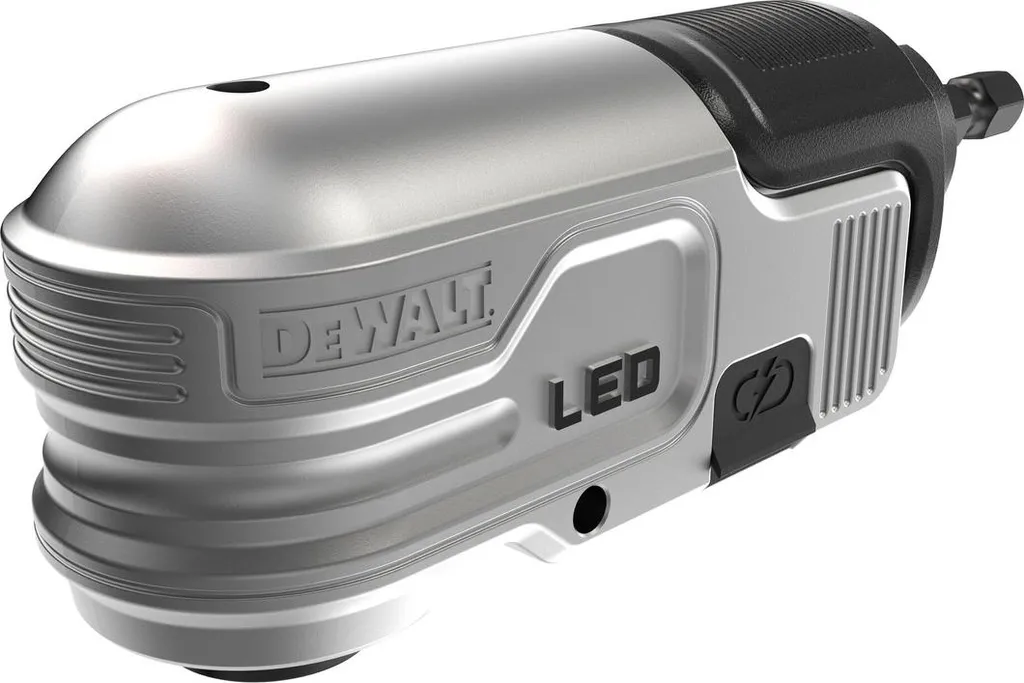 Renvoi d'angle 1/4 DEWALT avec LED : vissez enfin dans les coins noirs