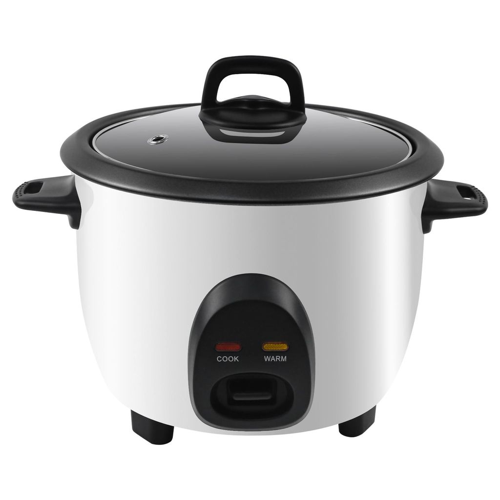 OZAVO Reiskocher 1L Warmhaltefunktion Mit Löffel und Produktbild 