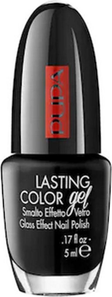 Pupa Lasting Color Gel Glass Effect Nail Polish #052 Deep Darkness 5 ml