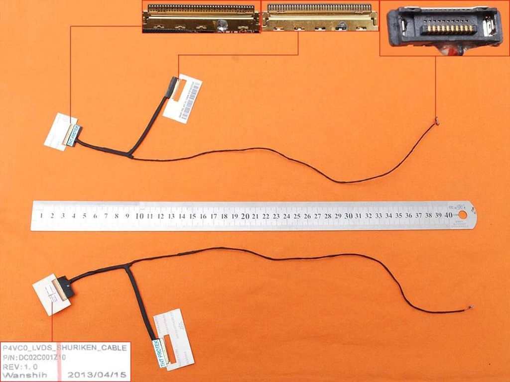 Displaykabel Bildschirm Screen kompatibel für ACER TravelMate TimelineX 8481-2464G32nkk