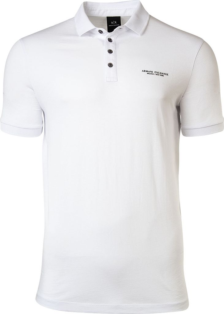 Armani Exchange Weißes Polo -Oberteil – S