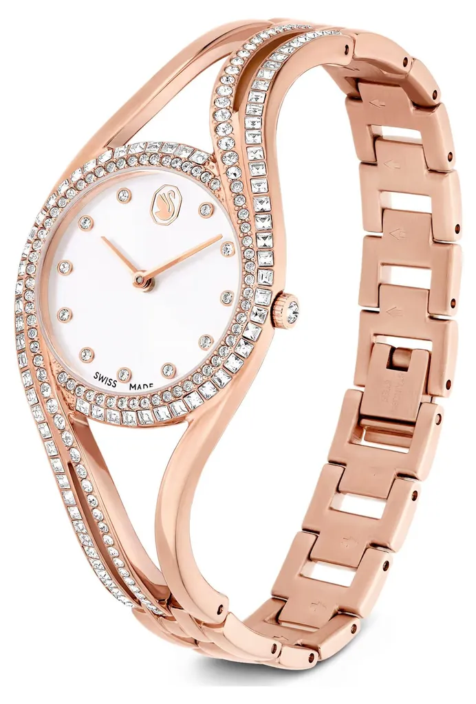 Jonc Swarovski Hyperbola : L'Éclat Durable sans Ternissement - Modèle 2025 - 6