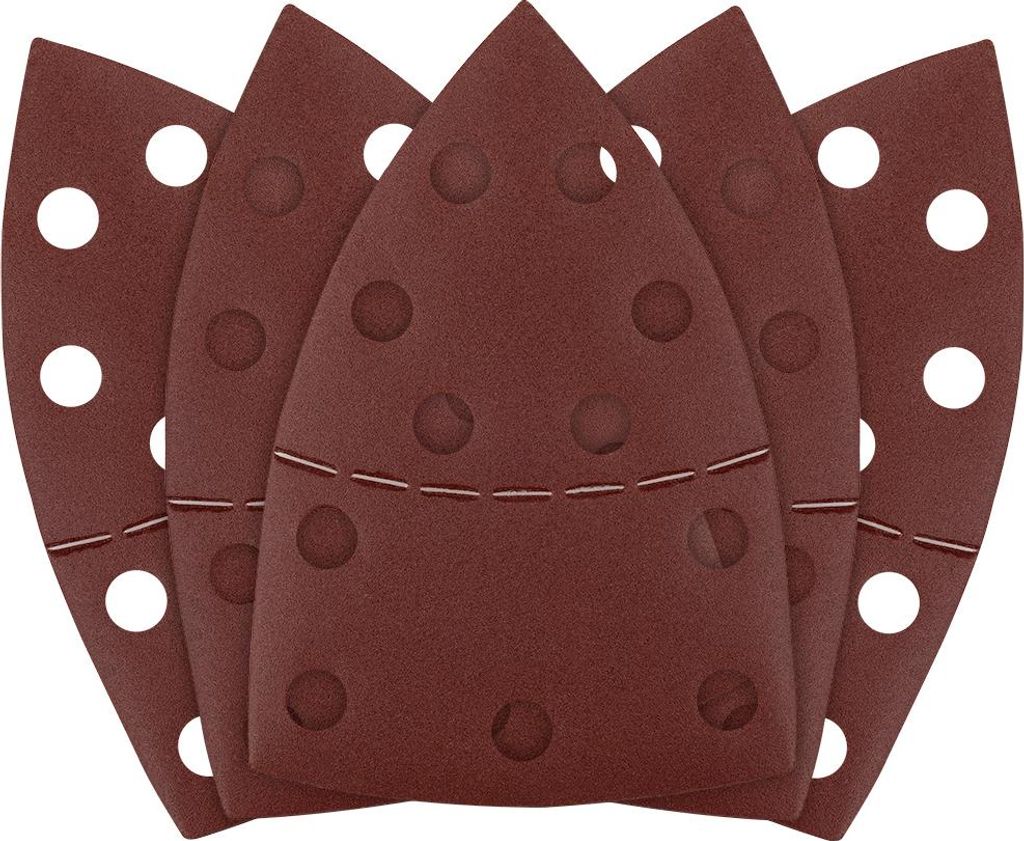 GRAPHITE Carta abrasiva velcrata delta 102x152 mm, 5 pezzi, Immagine del prodotto 