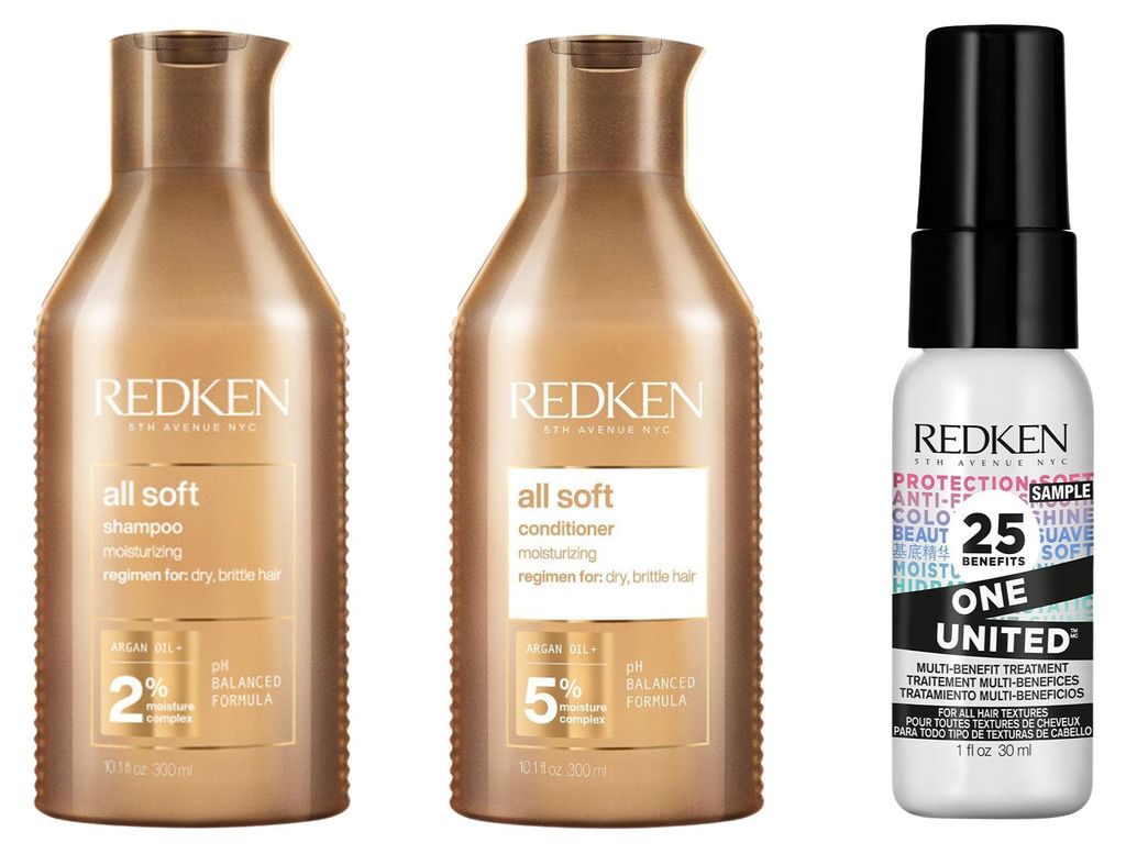 Redken All Soft Shampoo- und Conditioner-Set mit einer en Produktbild 
