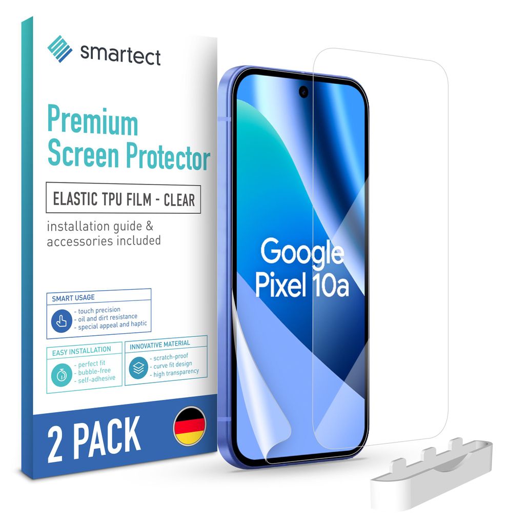 2x TPU Schutzfolie Klar für Google Pixel 10a Displayschutz Produktbild 