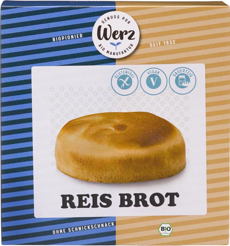 Werz Reis Brot  500g Produktbild 