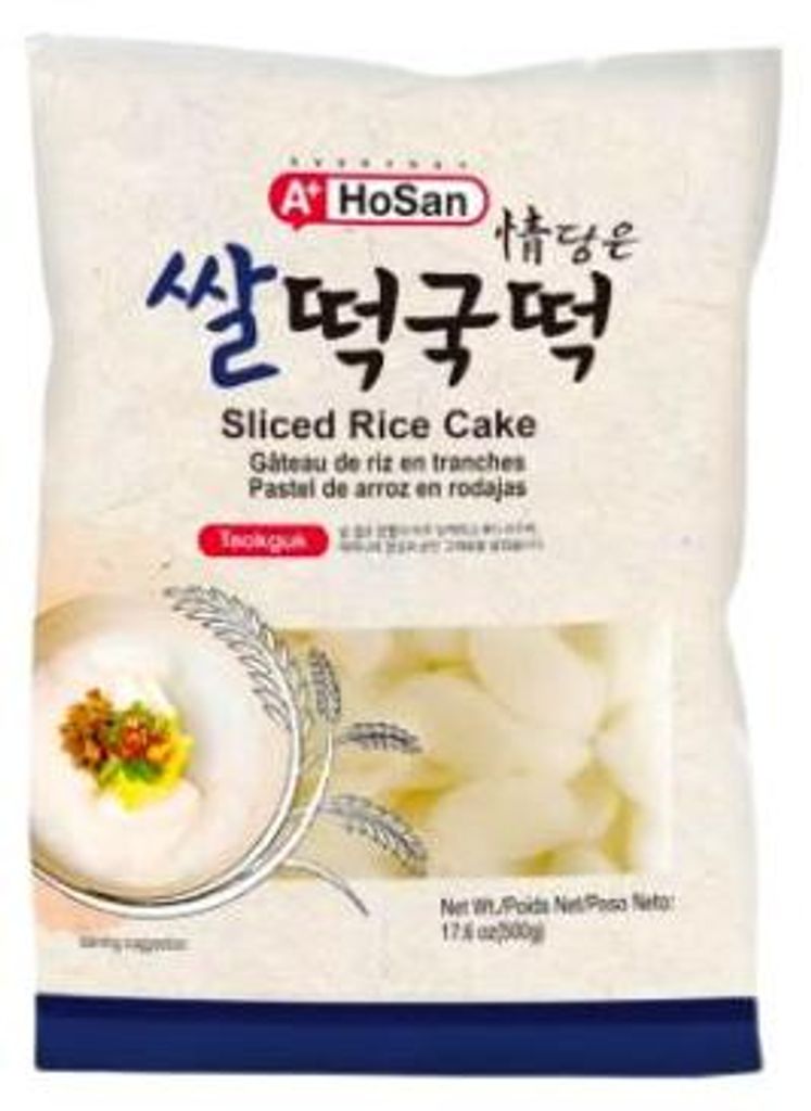 A+ HOSAN Rice cake sliced 500g